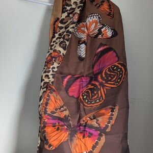 Butterfly Print Scarf